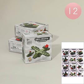 12PCS - Military Building Block Toys