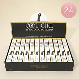 24PCS - Cool Girl Its So Good To Be Bad Eau de Parfum Perfume Spray